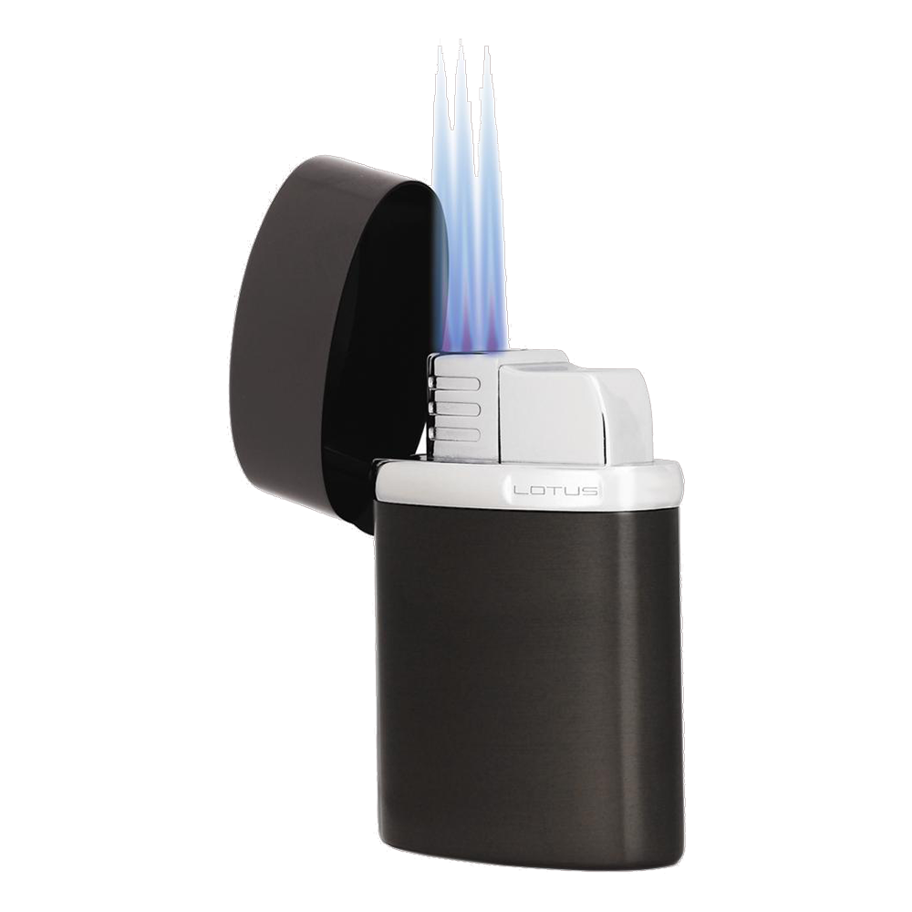 Table Lighter Gun Metal, , jrcigars