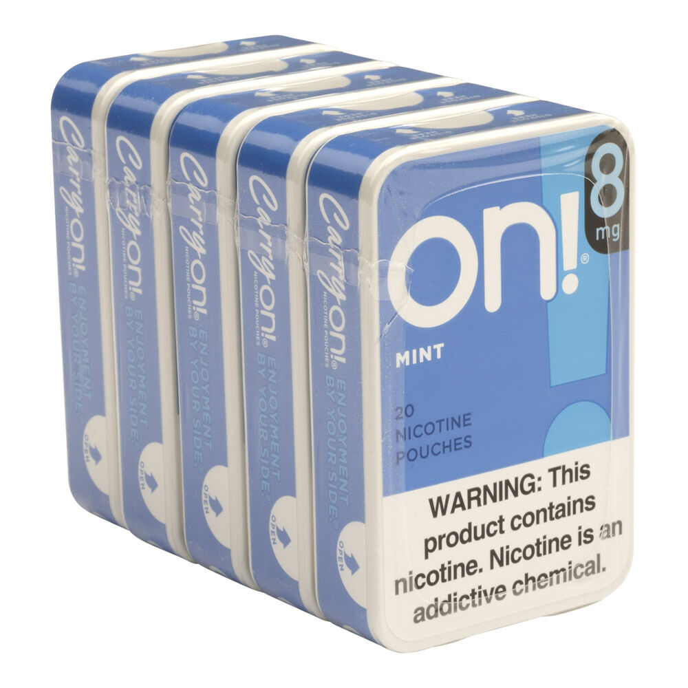 Mint 8MG Nicotine Pouches, , jrcigars