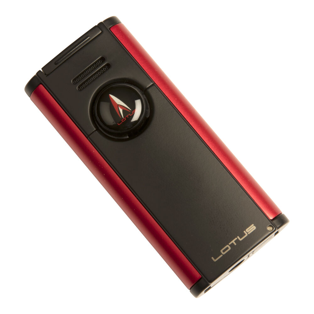 Lotus Cigar Lighters Citadel Flat Flame Black & Red Wholesale ...