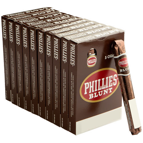 Blunt Chocolate Phillies Cigars Machine Made Cigars SantaClaraCigars