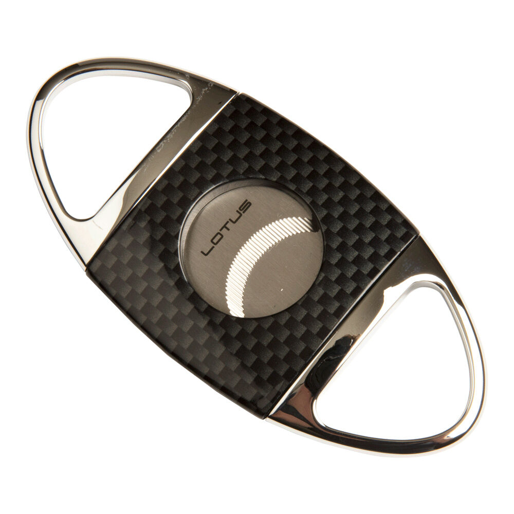 Lotus Jaws Black & Silver Serrated Cutter, , jrcigars