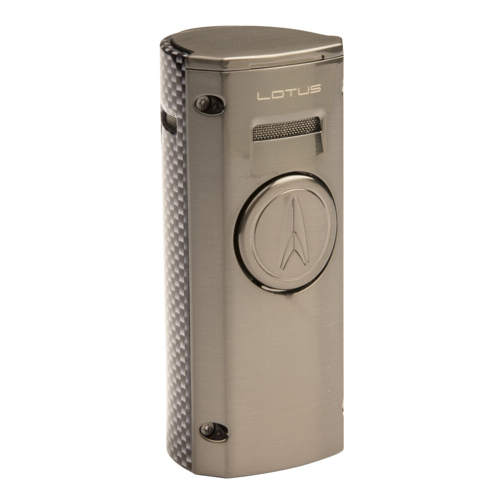 Minister Table Lighter Gunmetal and Silver, , jrcigars