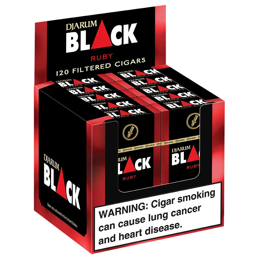 Djarum Filtered Cigars Ruby Black Cherry Wholesale Cigars Santa Clara