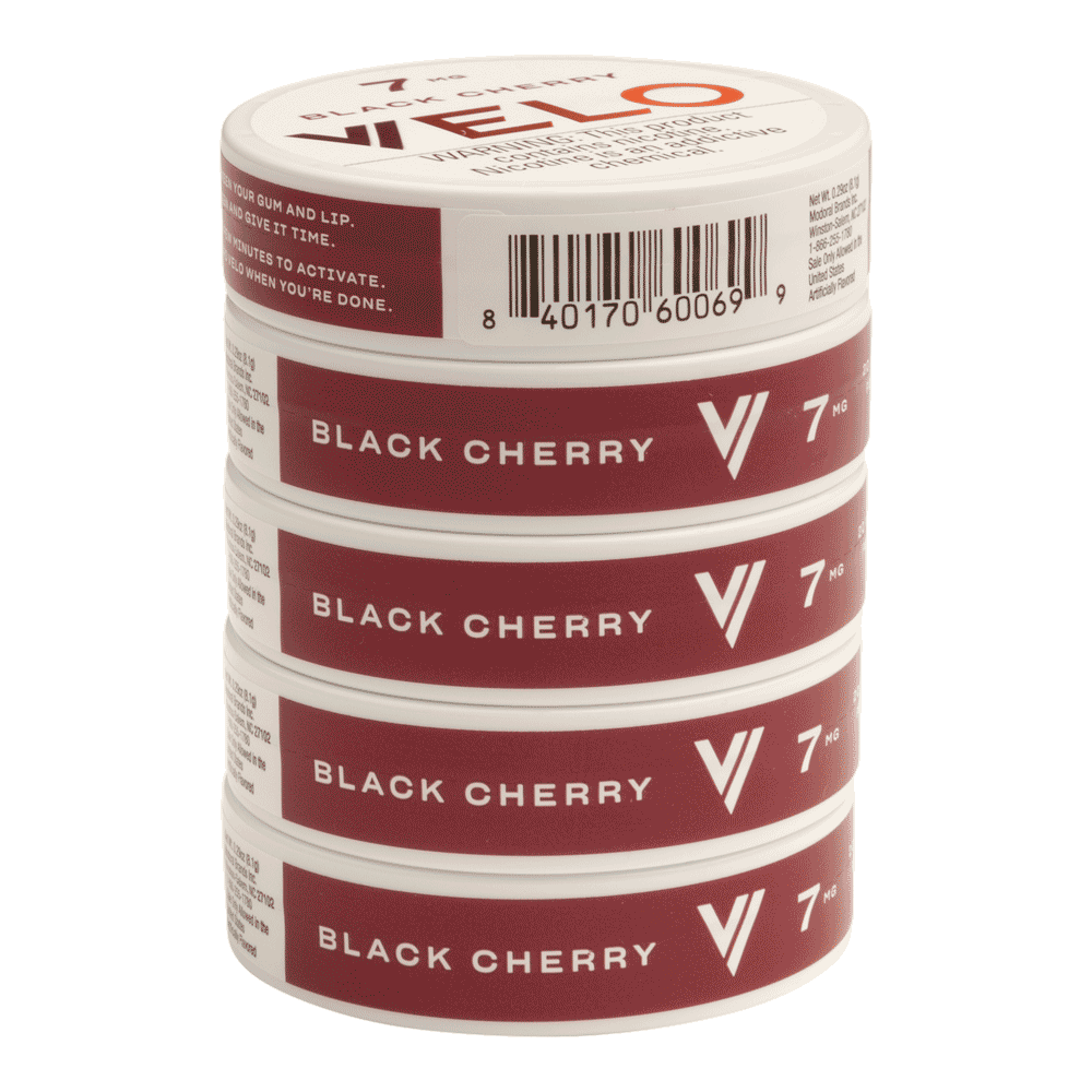 Black Cherry 7MG Nicotine Pouches, , jrcigars