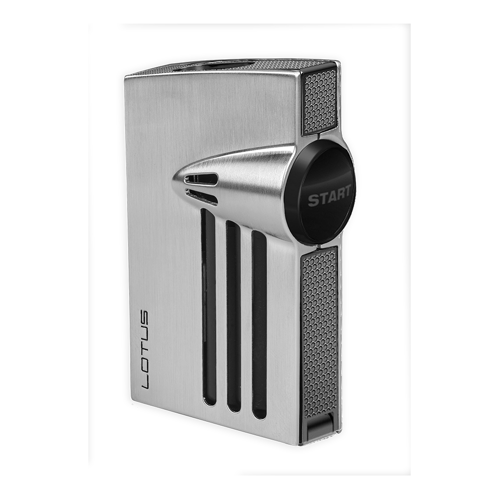 Commander Black & Chrome Triple Torch, , jrcigars