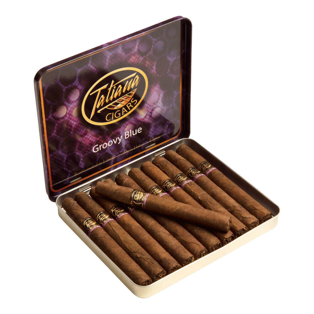 Groovy Blue 5/10 Tin, , jrcigars