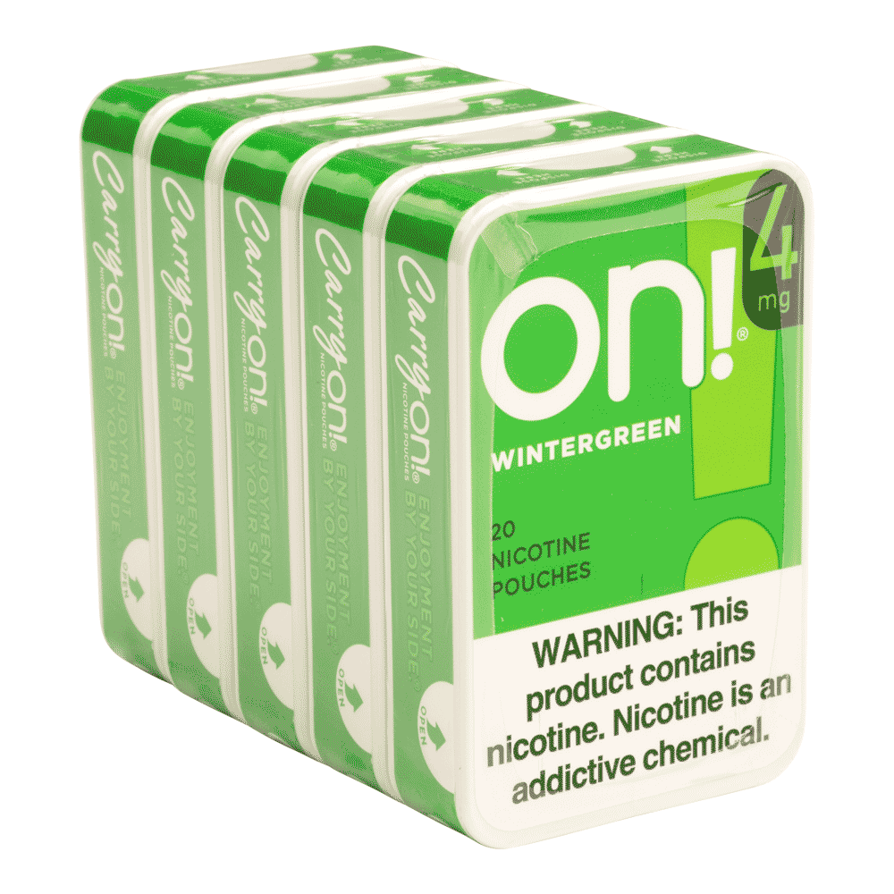 Wintergreen 4MG Nicotine Pouches, , jrcigars