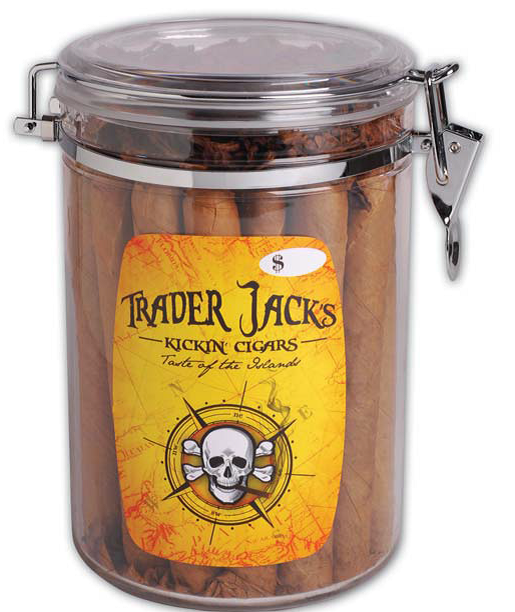 Trader Jack's Kickin' Cigars Lonsdale Humidor Canister Wholesale Cigars