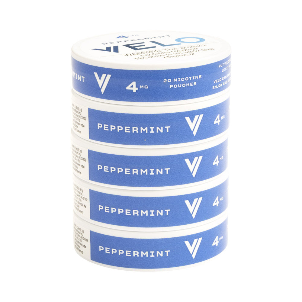 Peppermint 4MG Nicotine Pouches, , jrcigars