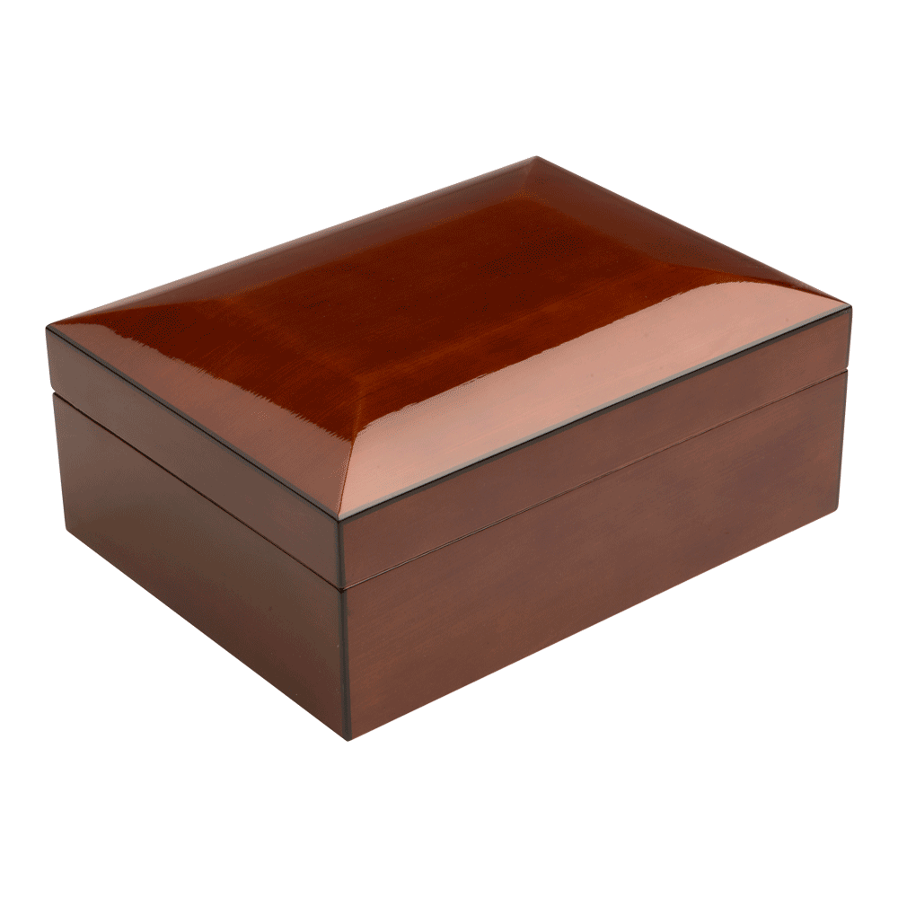 Napoli 75-Count Walnut Burl With Arched Top, , jrcigars