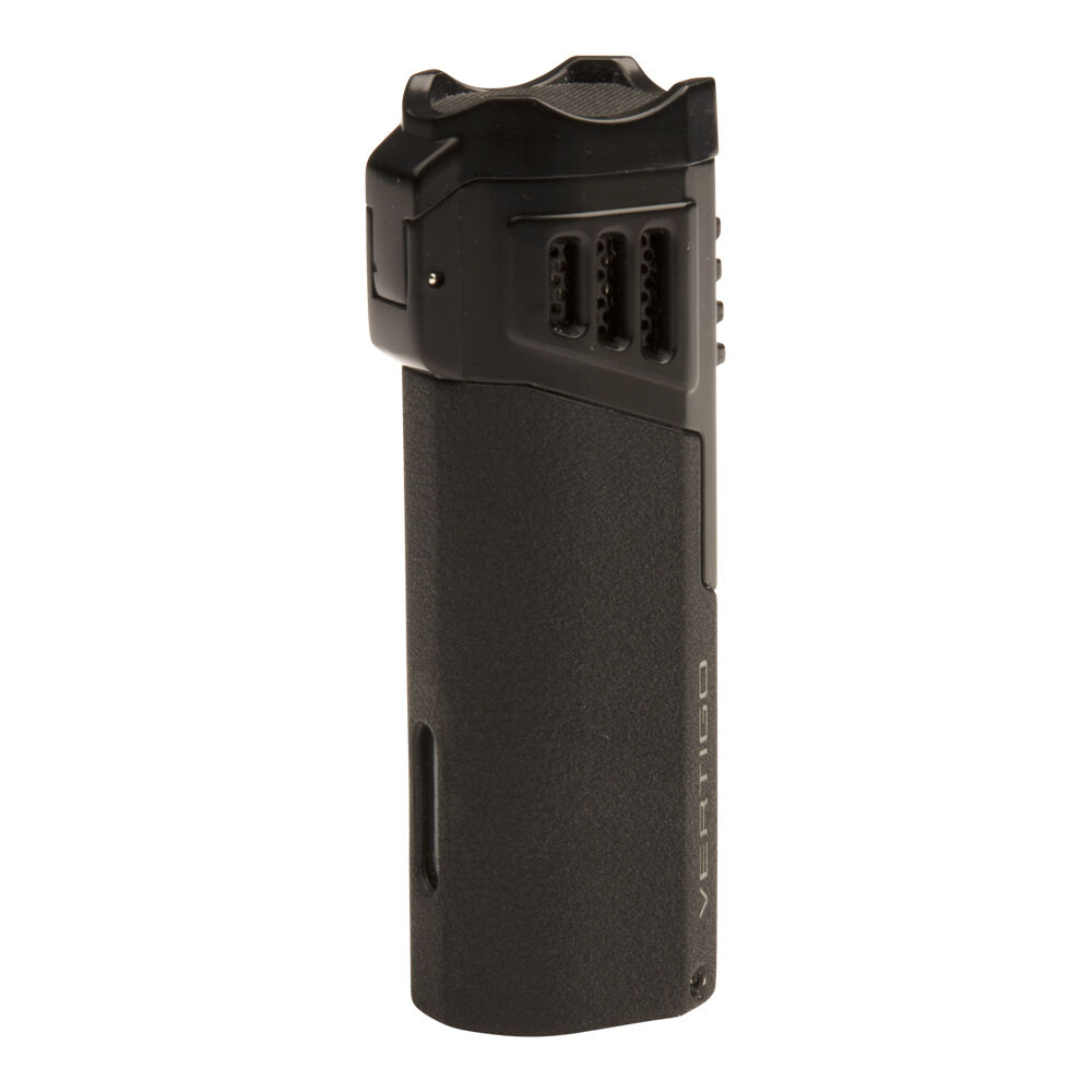 Vertigo Crown Lighter Black Crackle, , jrcigars