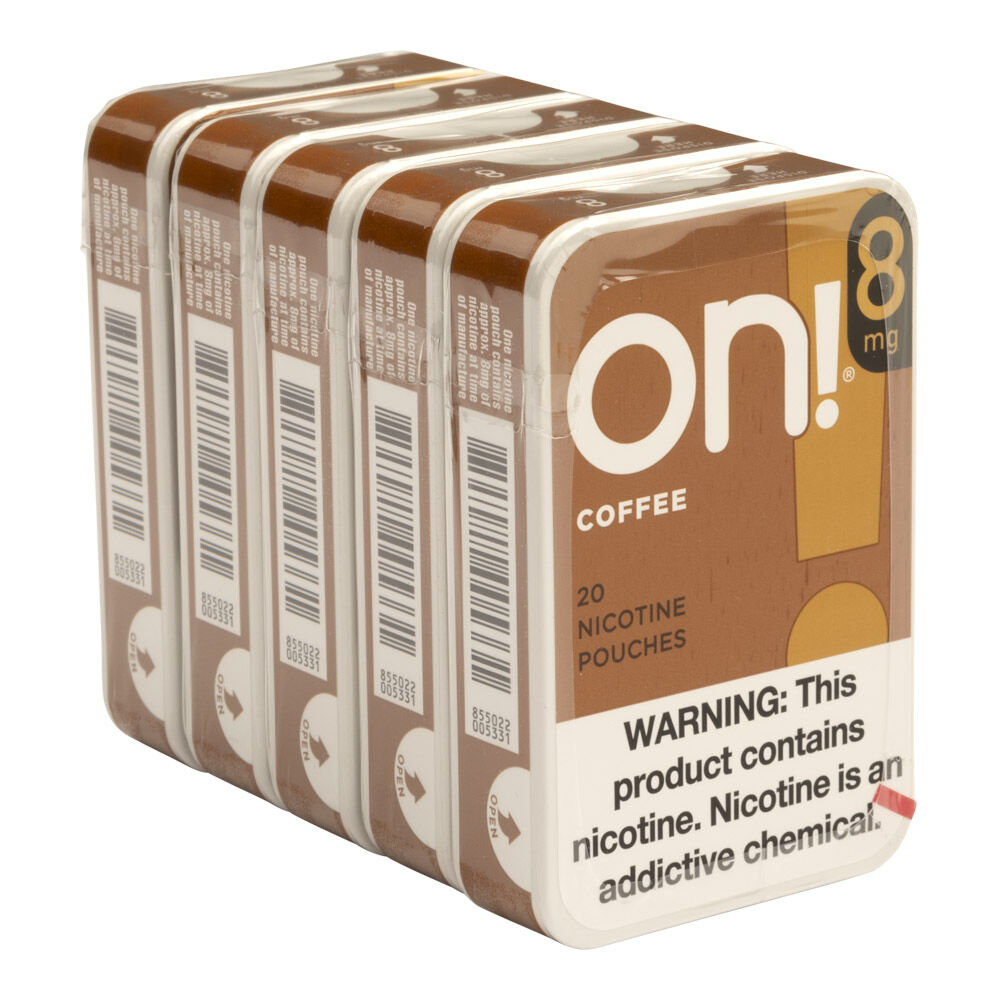 Coffee 8MG Nicotine Pouches, , jrcigars