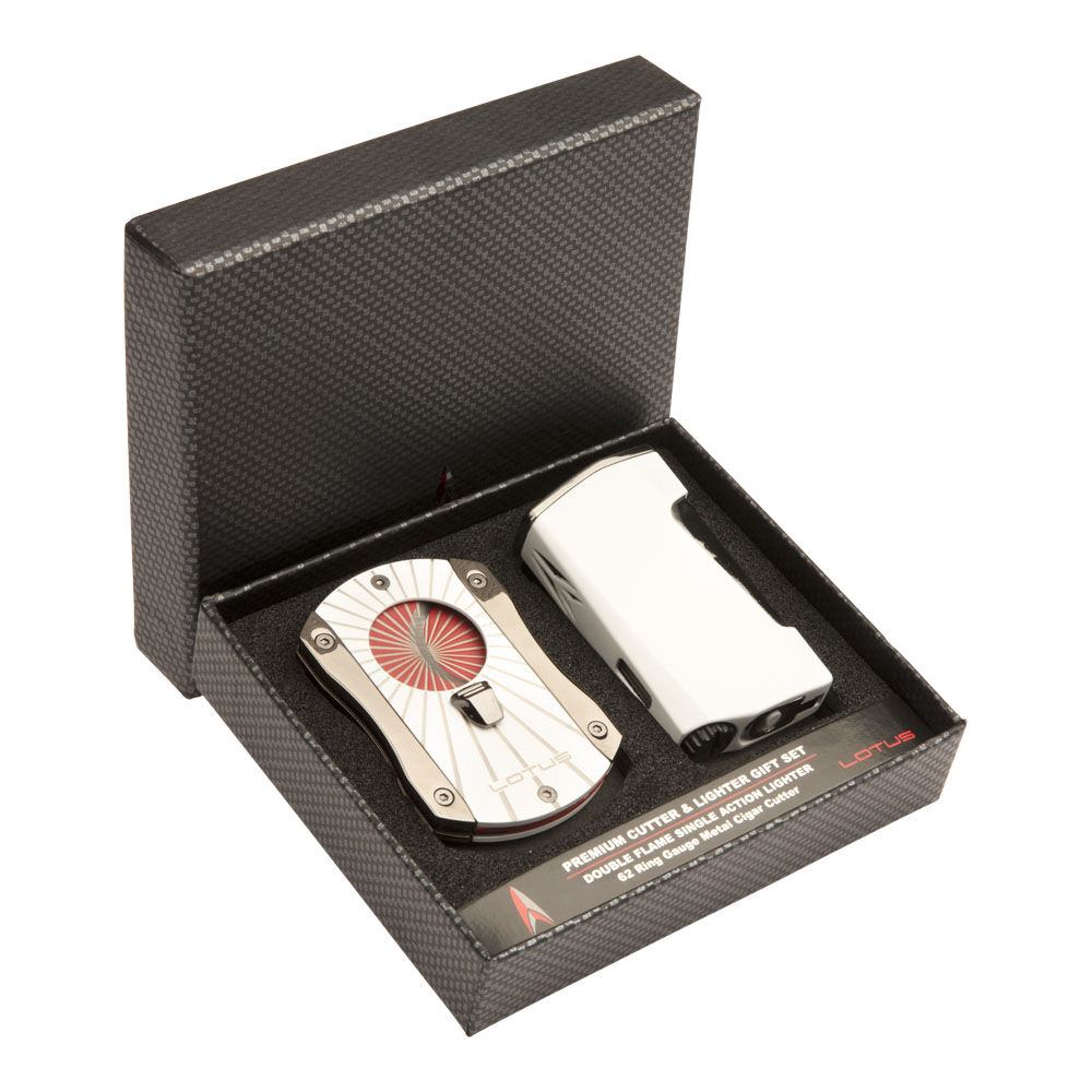 Chroma Lighter & Deception Cutter White, , jrcigars