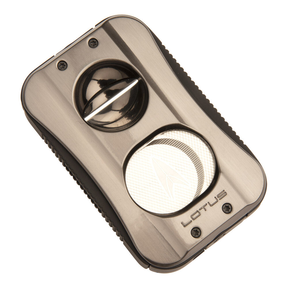 Omni Twin Cutter Gunmetal, , jrcigars