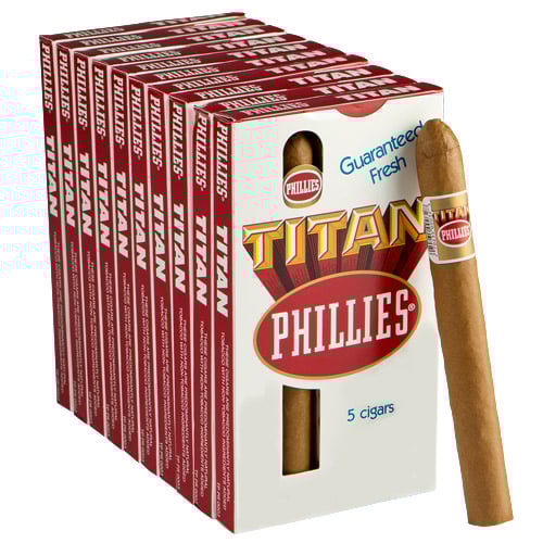 Titan Phillies Cigars Machine Made Cigars SantaClaraCigars