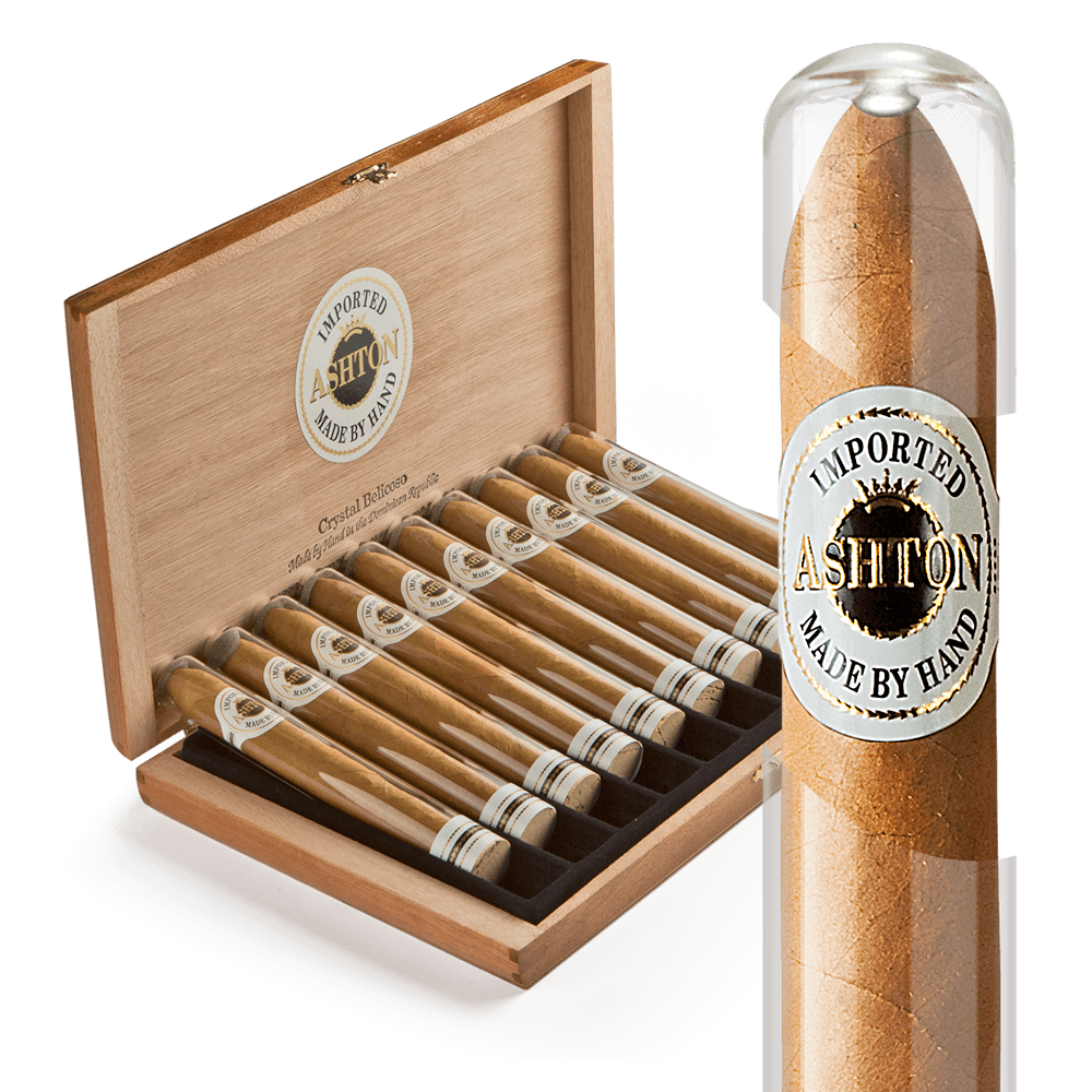 Ashton Crystal Belicoso (Glass Tube) Wholesale Cigars Santa Clara Cigars
