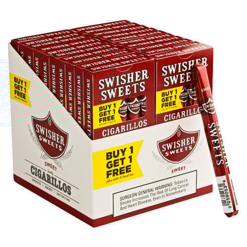 Swisher Sweets Cigarillos Sweets Packs SantaClaraCigars