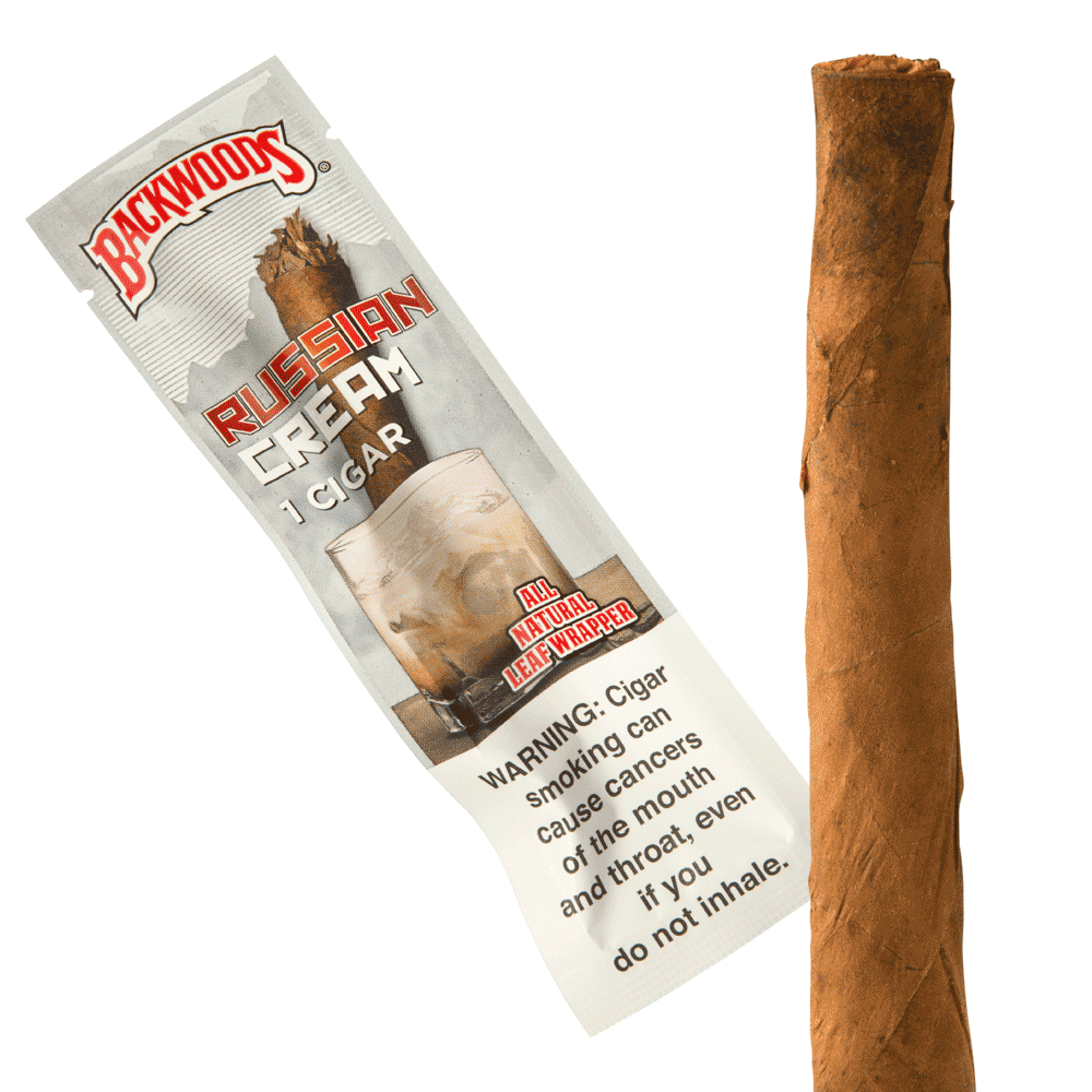 Russian Cream Backwoods Cigars Machine Made Cigars SantaClaraCigars