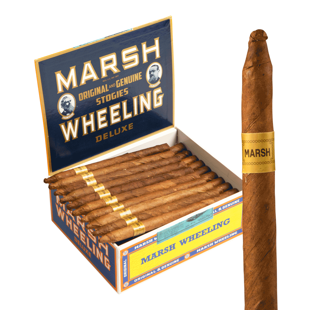 Marsh Wheeling Deluxe Light Wholesale Cigars Santa Clara Cigars