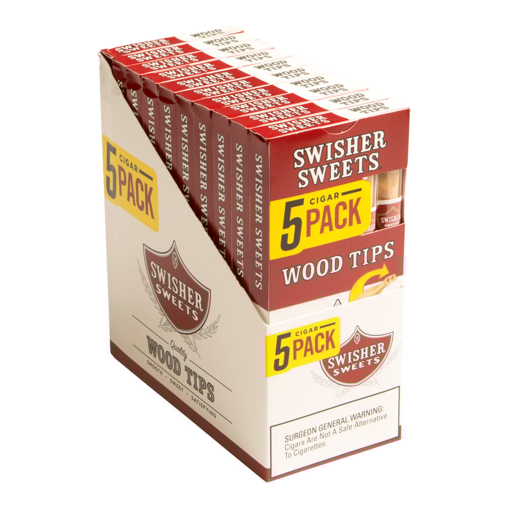 Swisher Sweets Wood Tips Machine Made Cigars