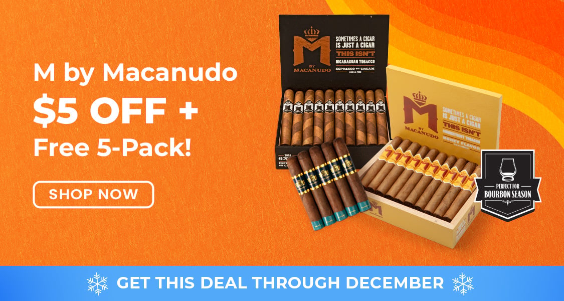 $5 off + Free 5 Pack! Macanudo M