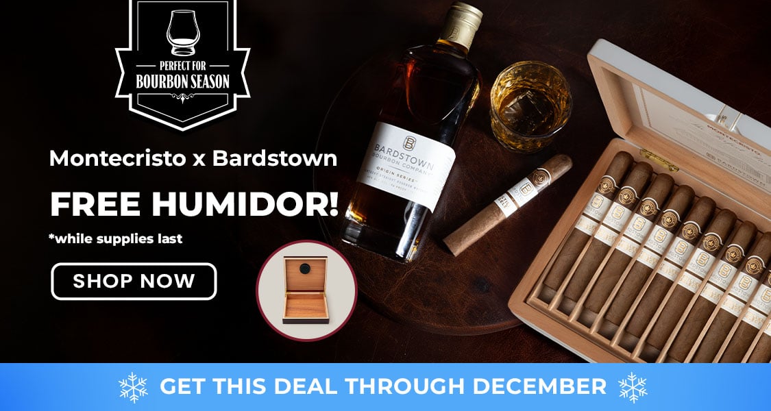 Free Humidor! Montecristo Bardstown