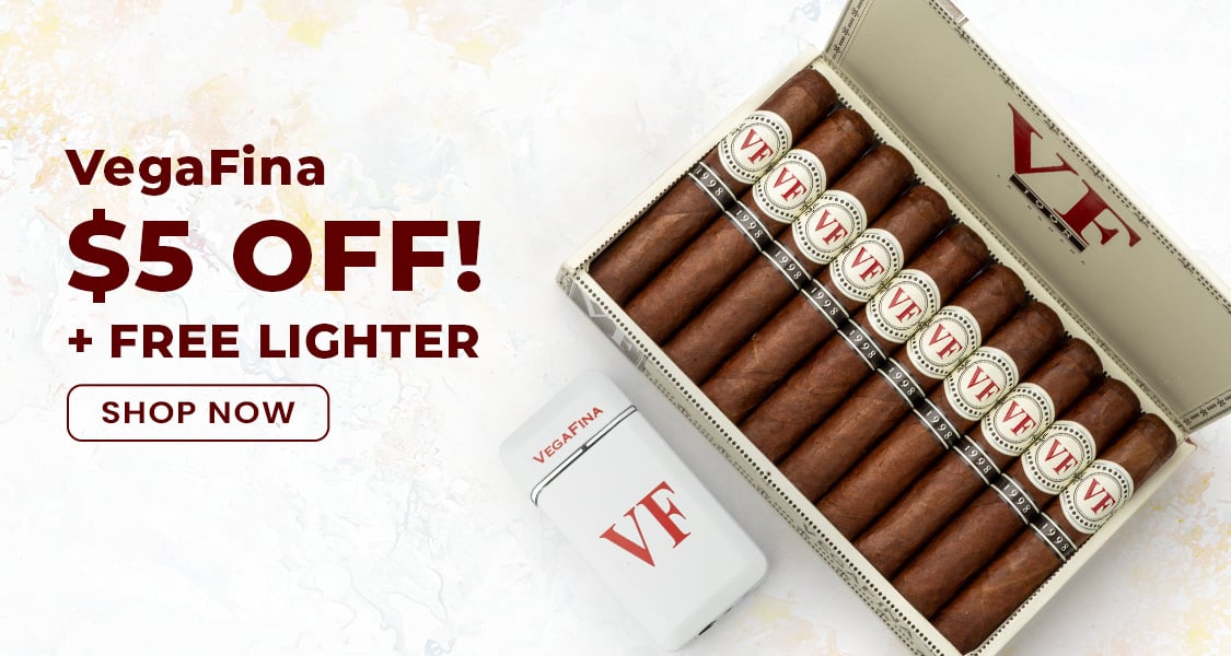 $5 off + Free Lighter! Vega Fina 1998