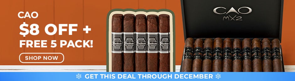 $8 off + Free 5 Pack! CAO