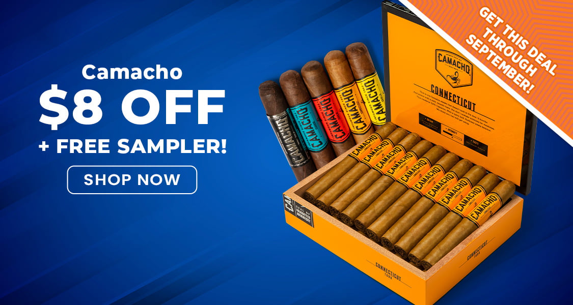 $8 off + Sampler! Camacho