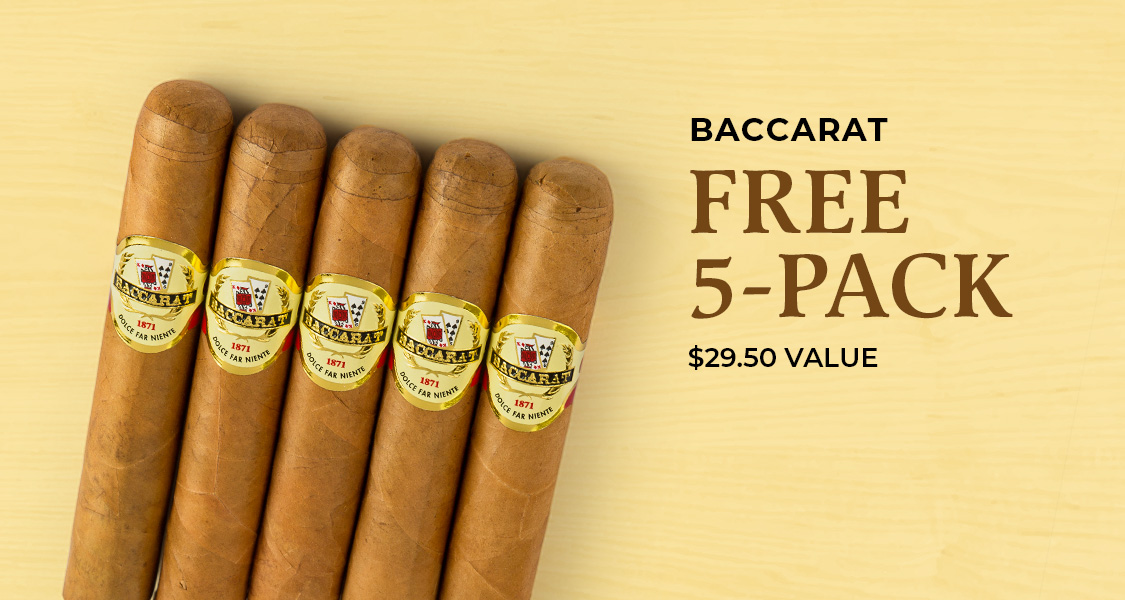 5 Baccarats Free