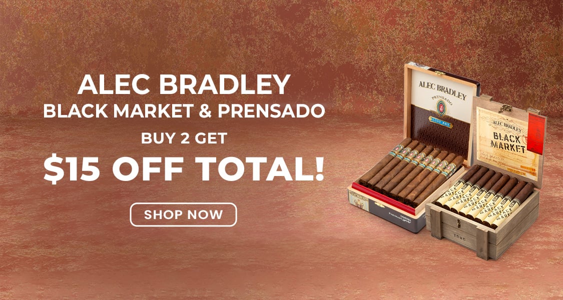 B2G $15 Off Alec Bradley