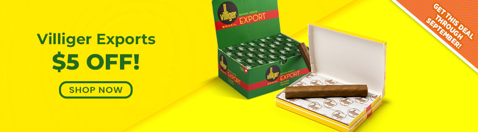 $5 off! Villiger Exports