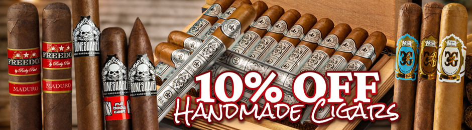 10% Off Handmade Cigars