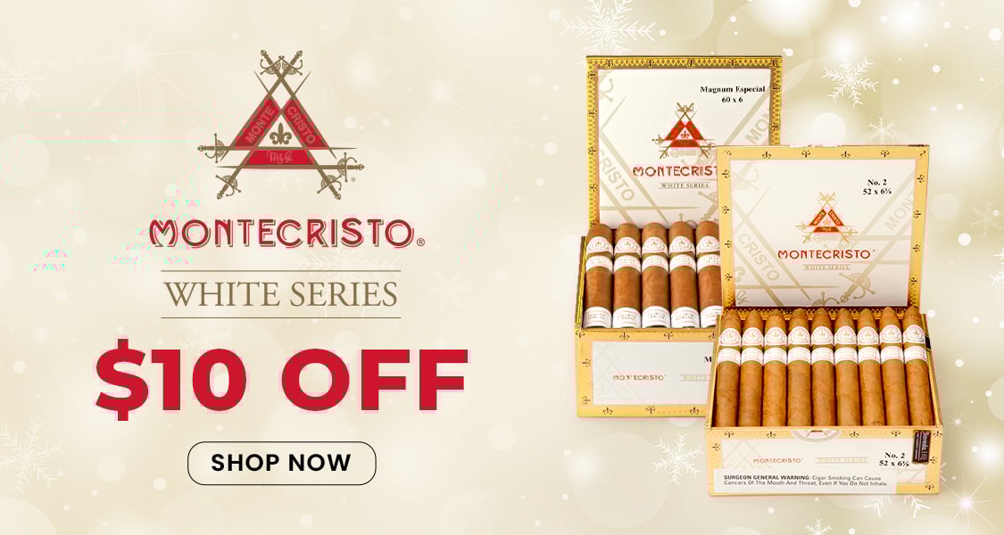 $10 Off Montecristo White