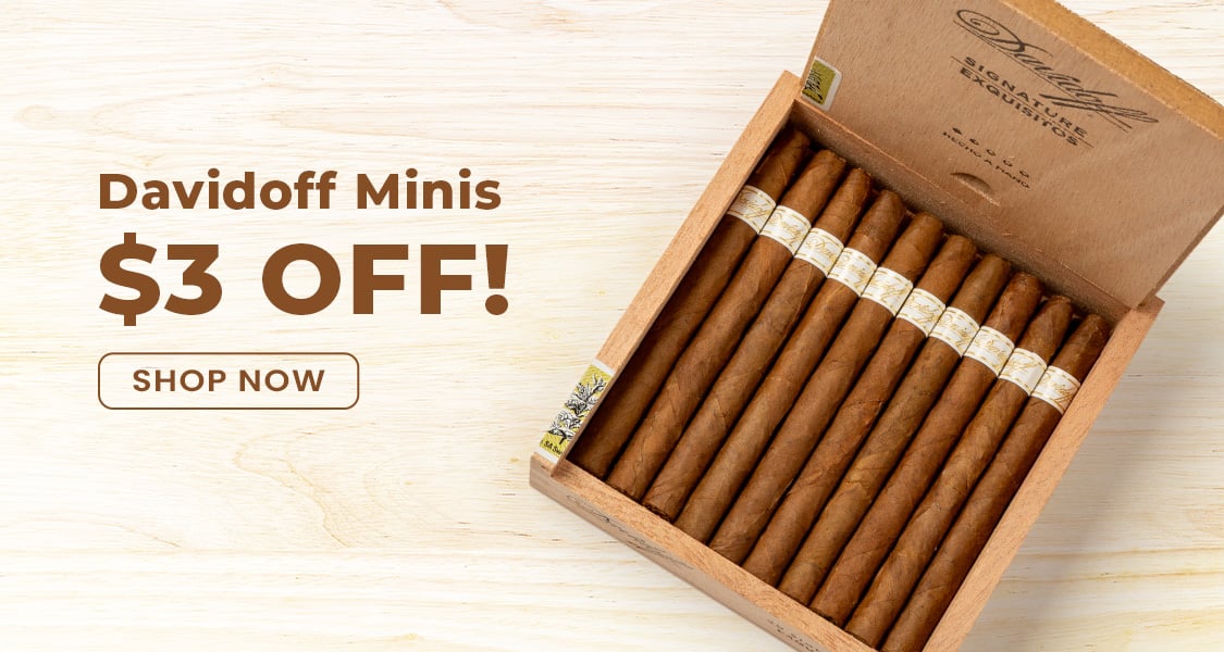 $3 Off Davidoff Minis