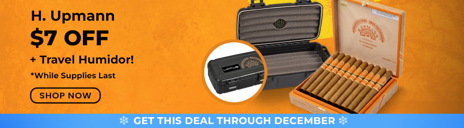 $7 off + Travel Humidor! H. Upmann