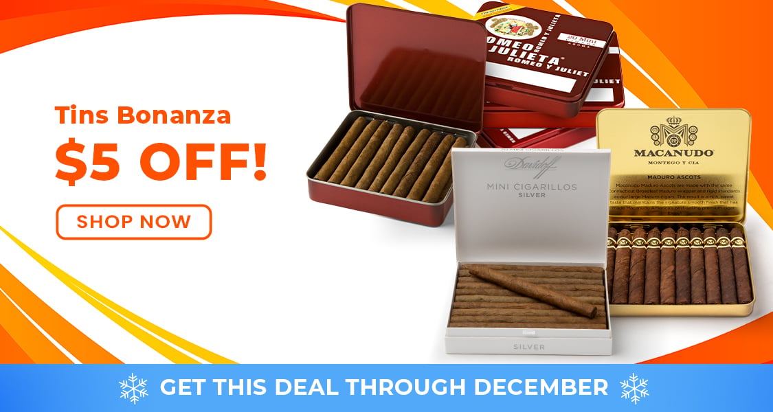$5 off! Tins Bonanza