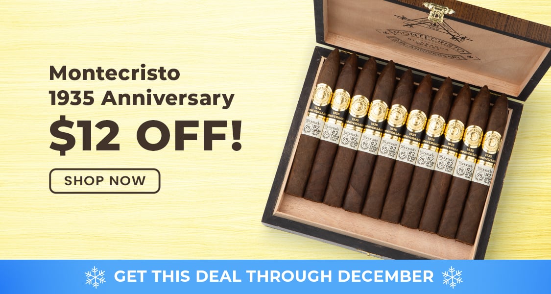 $12 off! Montecristo 1935 Anniversary