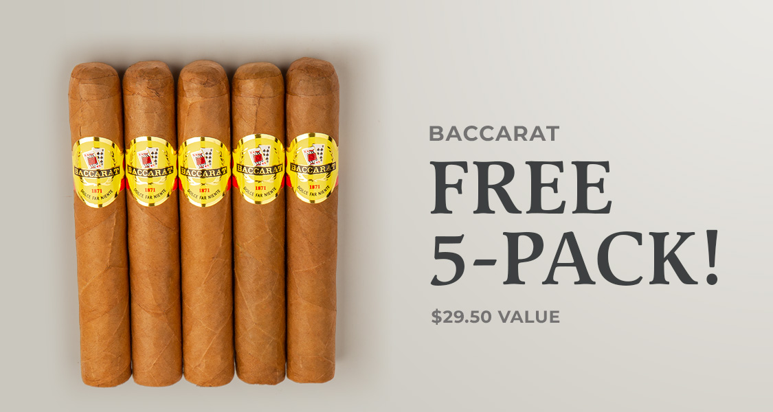 5 Baccarats Free