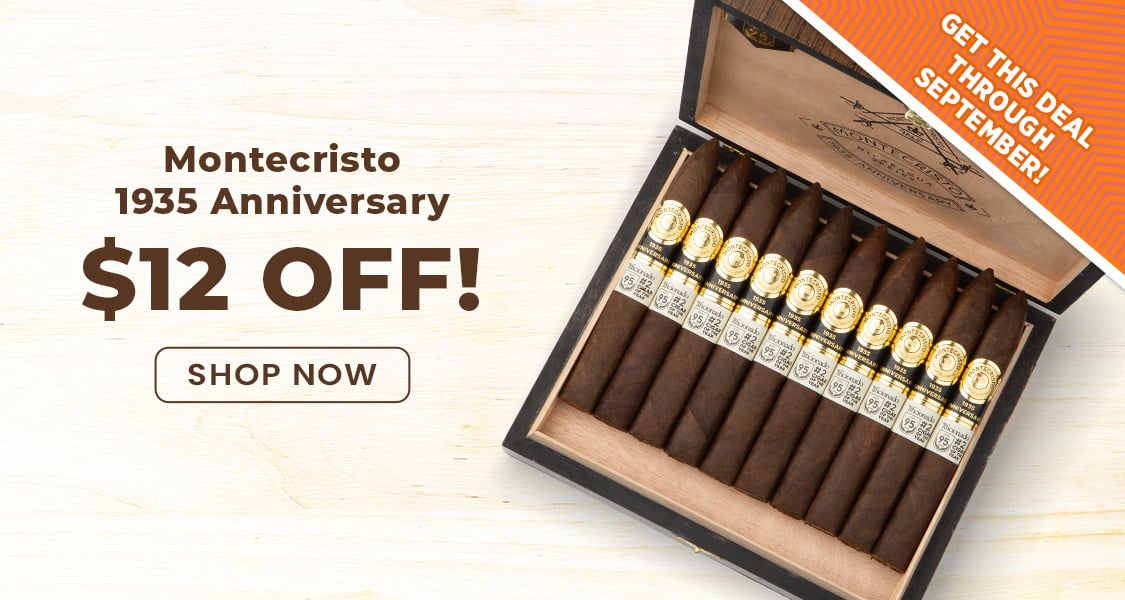 $12 off! Montecristo 1935 Anniversary