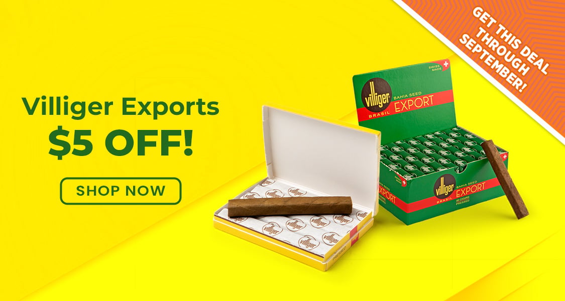 $5 off! Villiger Exports