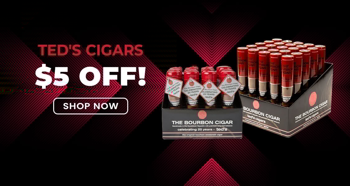 $5 Off The Bourbon Cigars