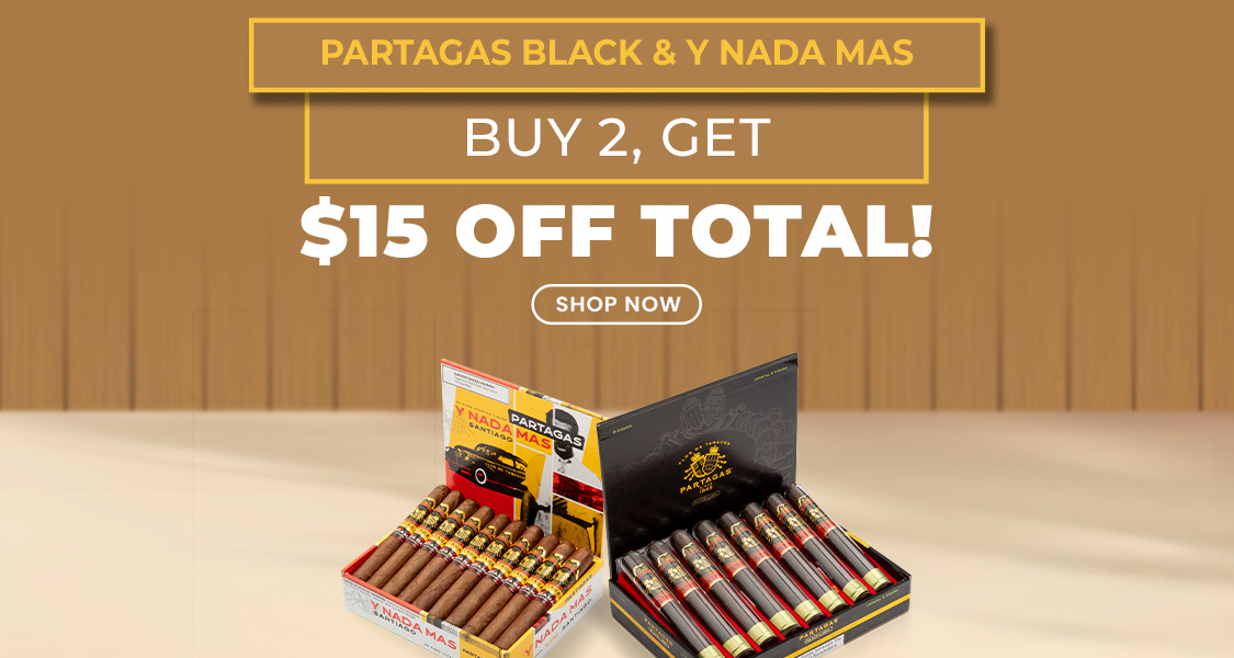 B2G $15 Off Partagas
