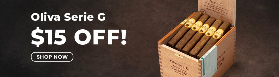 $15 off! Oliva Serie G & O