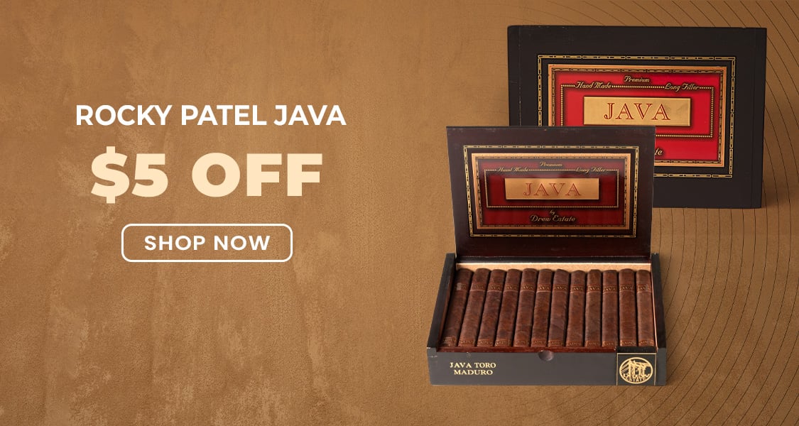 $5 Off Rocky Patel Java