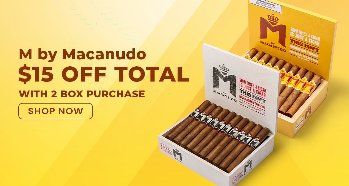 B2G $15 Off M by Macanudo