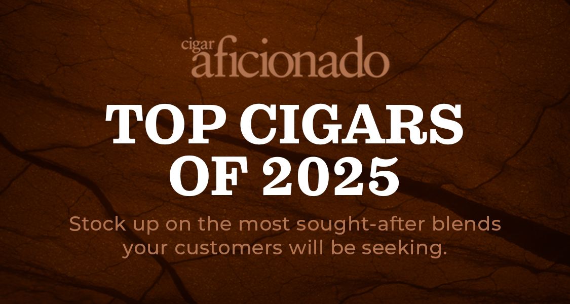 Shop Cigar Aficionado&rsquo;s Top 25 Cigars of 2025