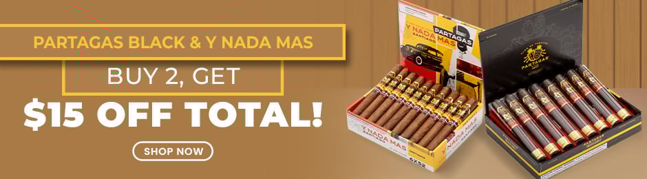 B2G $15 Off Partagas