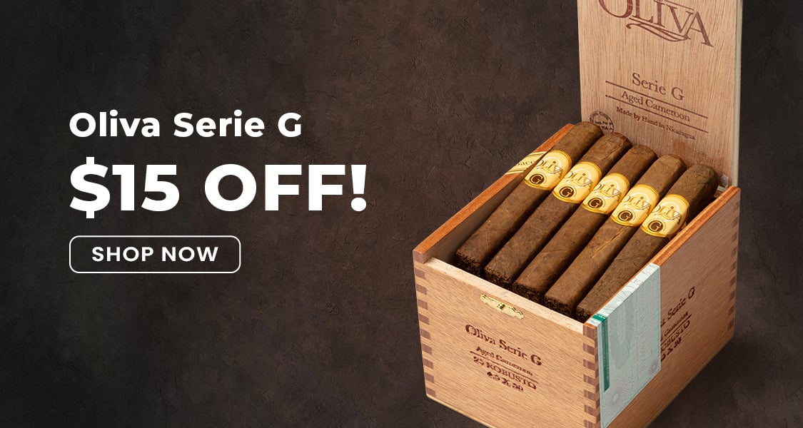 $15 off! Oliva Serie G & O